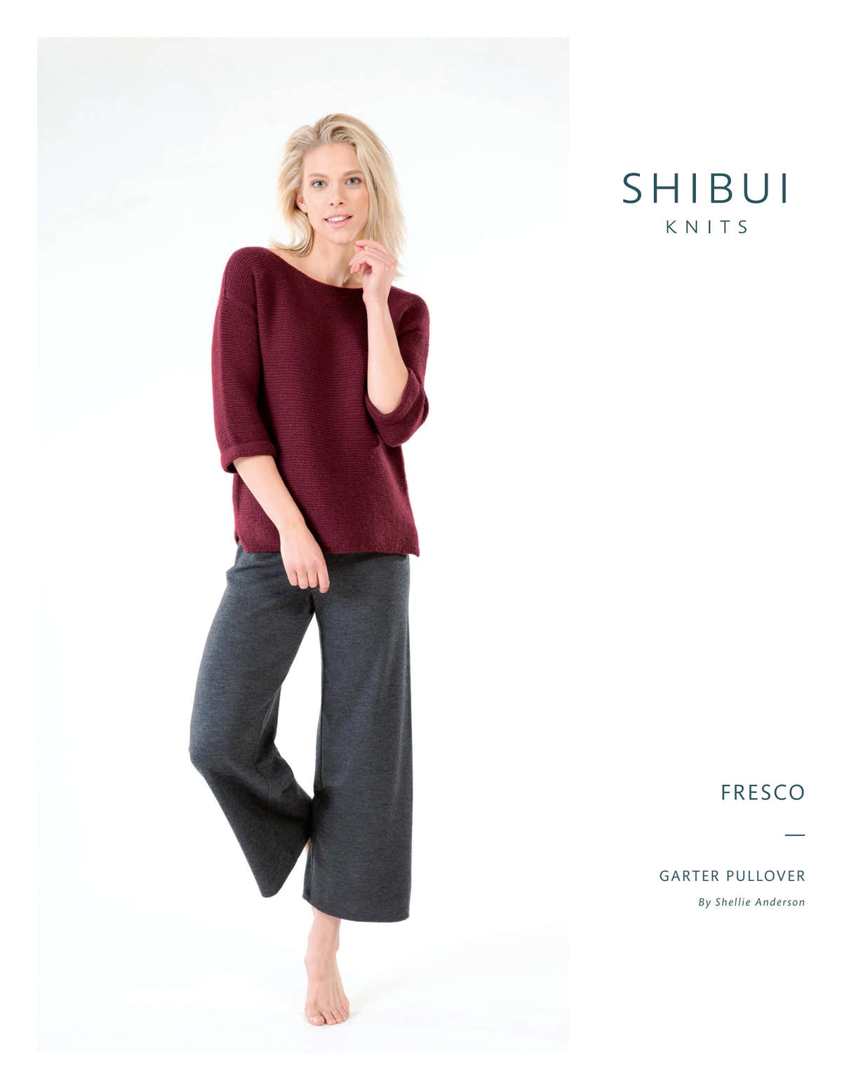 Shibui Knits Fresco Jumper Knitting Pattern
