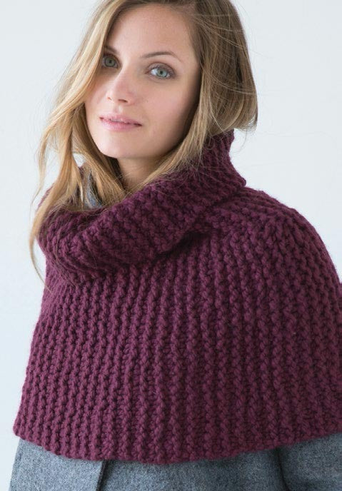 Gambit Capelet Knitting Pattern