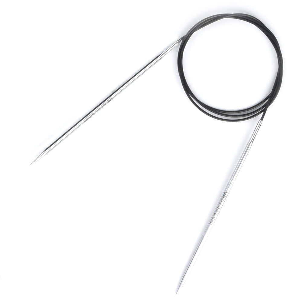 Knitter's Pride Nova Cubics Platina Fixed Circular Needles 40"