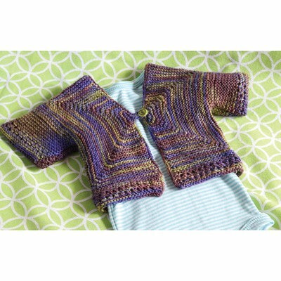 Valley Yarns Baby Steps Cardigan Knitting Pattern
