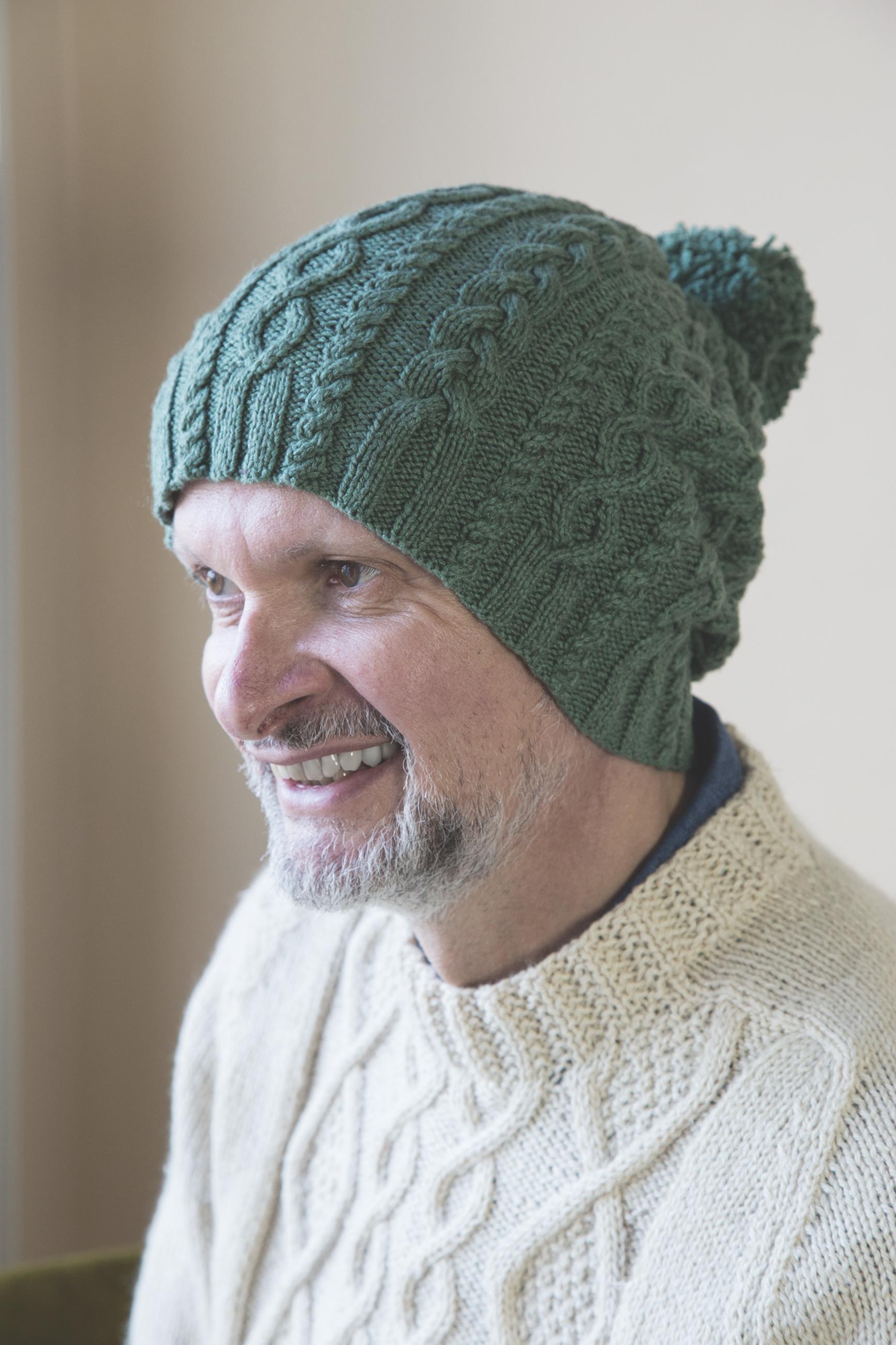 Aran Bobble Hats