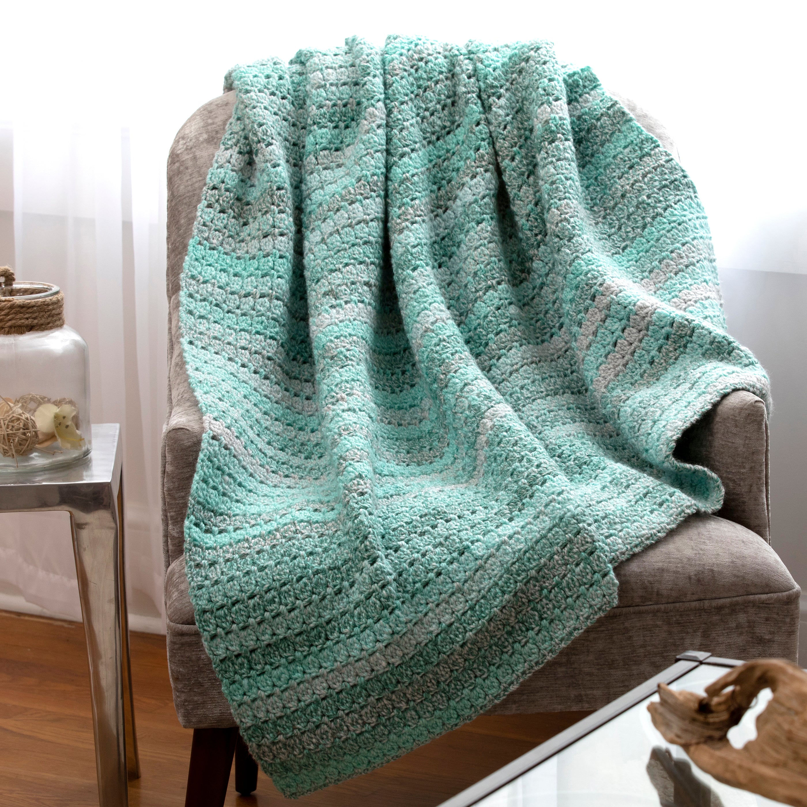 Arden Throw Blanket Knitting Pattern
