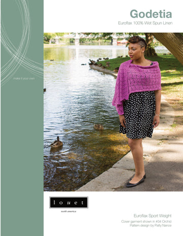 Patty's Knits Godetia Wrap Knitting Pattern