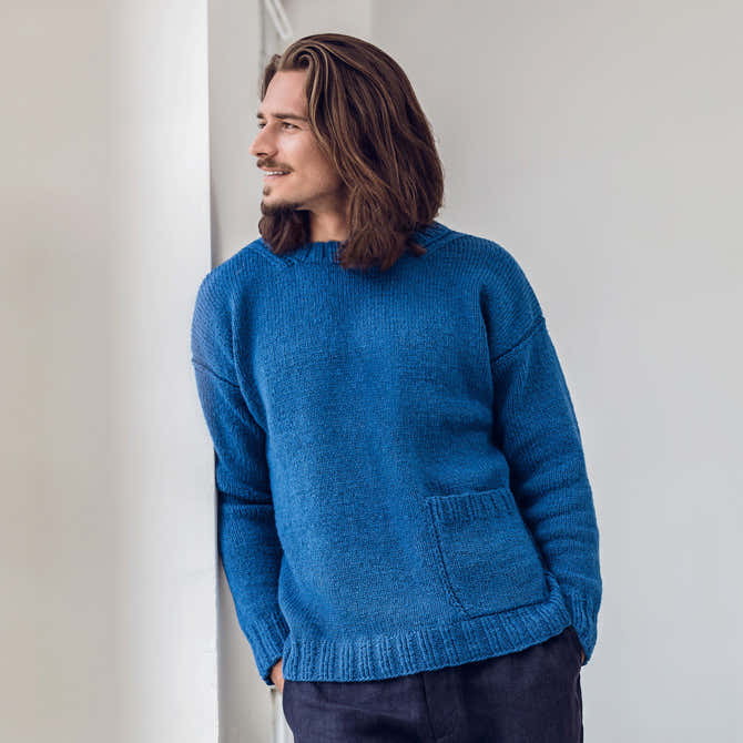 Lana Grossa M05 Pullover Jumper Knitting Pattern