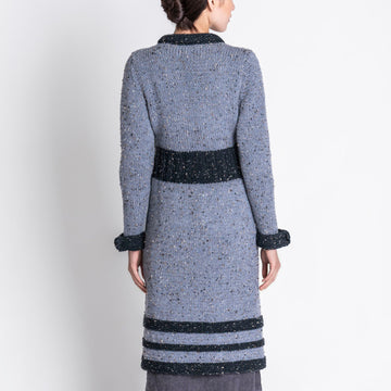 Blue Sky Fibers Aberdeen Coat Cardigan Knitting Pattern