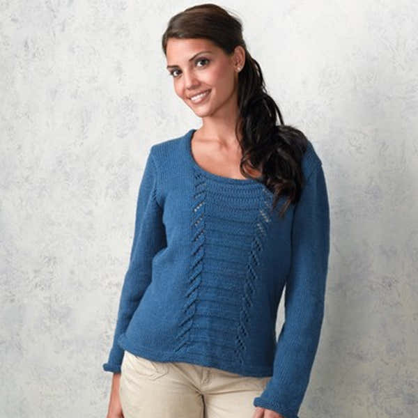 Valley Yarns Totem Pullover Knitting Pattern