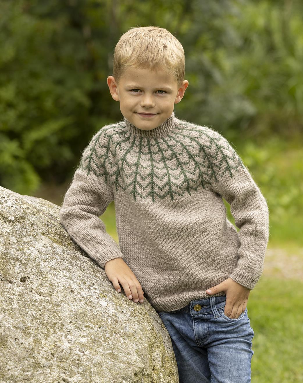 Edgar Sweater in Viking Garn Viking Wool