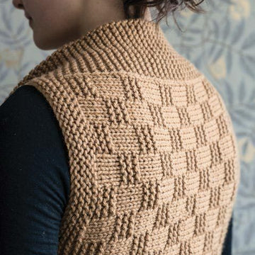 Berroco Brooklin Vest- Portfolio Waistcoat Knitting Pattern