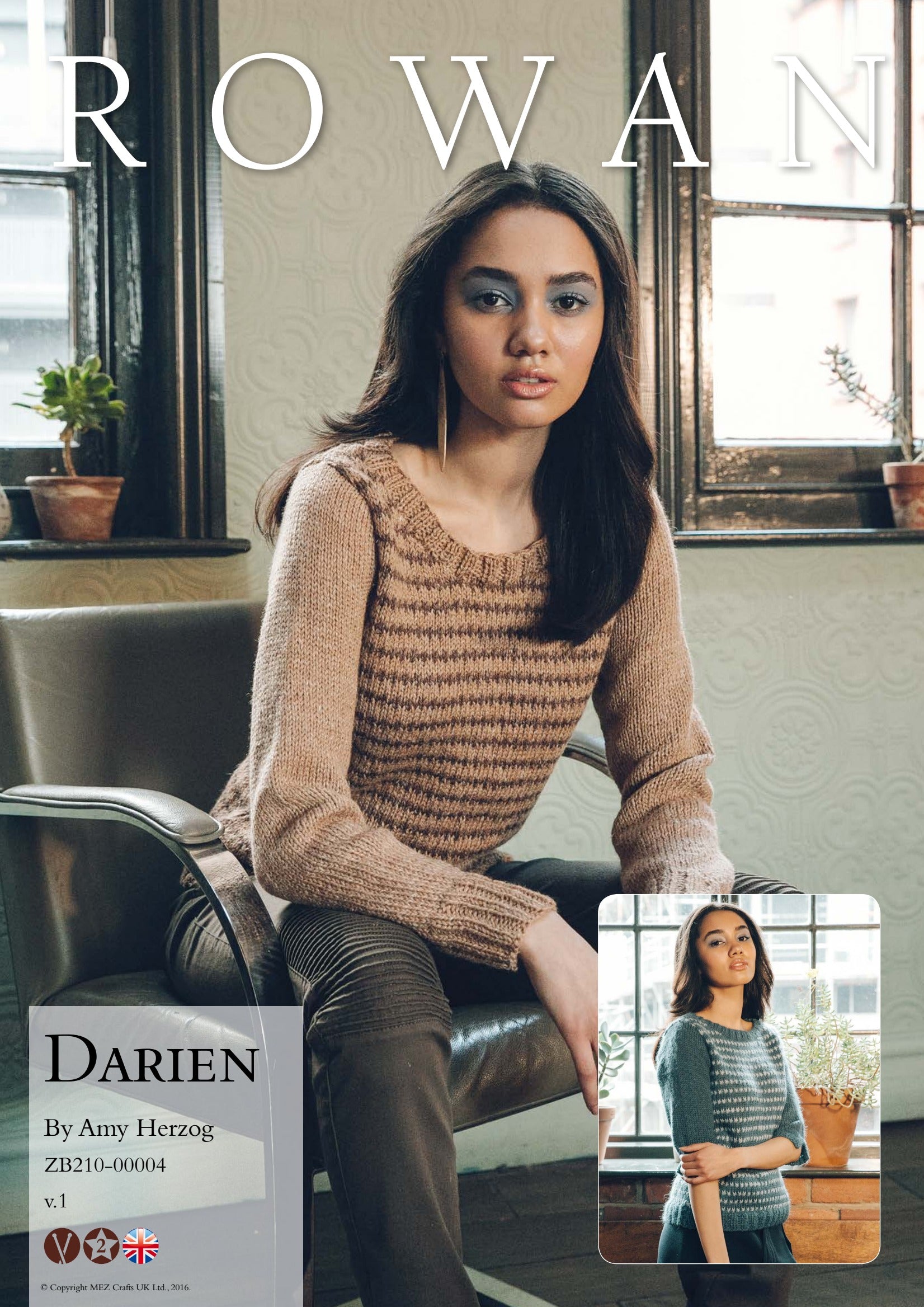 Rowan Darien Jumper Knitting Pattern