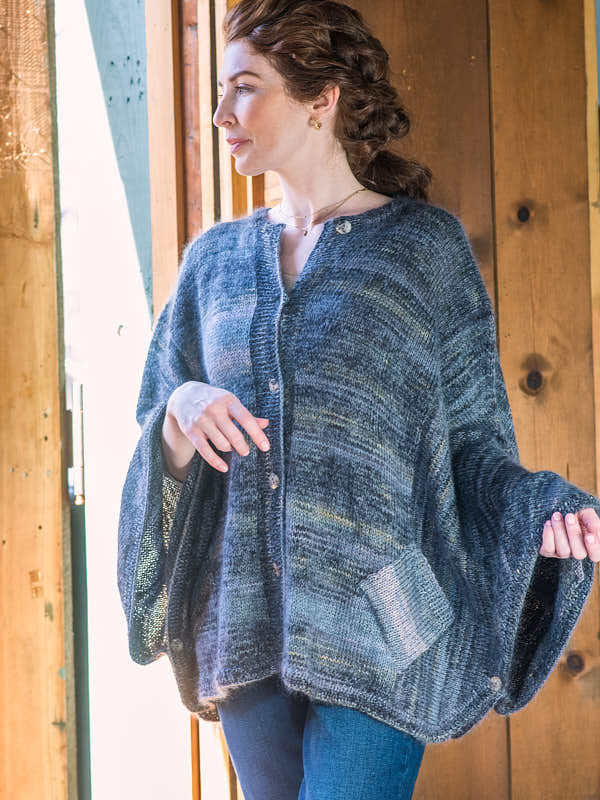 Berroco Sabyn Cape Knitting Pattern