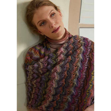 Lang PTO30-07 Stole Wrap Knitting Pattern
