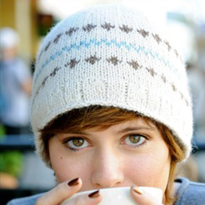 Blue Sky Fibers Java Cloche Hat Knitting Pattern