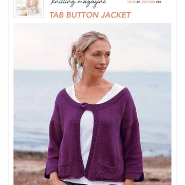 Debbie Bliss Tab Button Jacket PDF