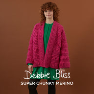 Debbie Bliss Crochet Berry Stitch Stripe Jacket Pattern