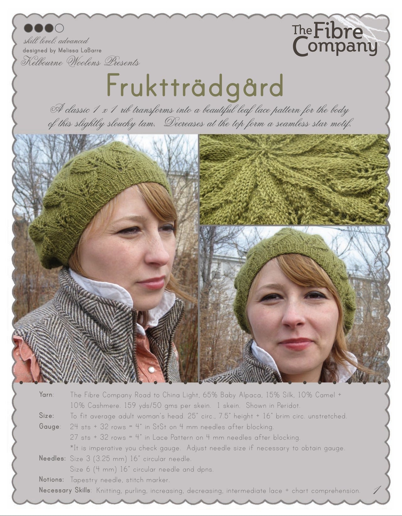Kelbourne Woolens Frukttradgard PDF