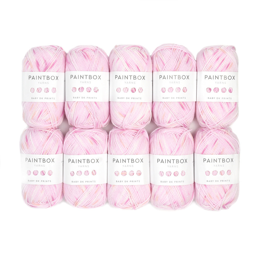 Paintbox Yarns Baby DK Prints 10 Ball Value Pack Yarn - Nylon DK