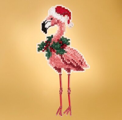 Mill Hill Winter Holiday - Holiday Flamingo Season