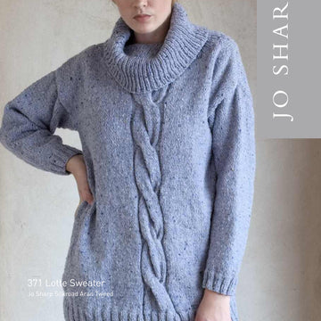 Jo Sharp Lotte Cable Sweater Jumper Knitting Pattern
