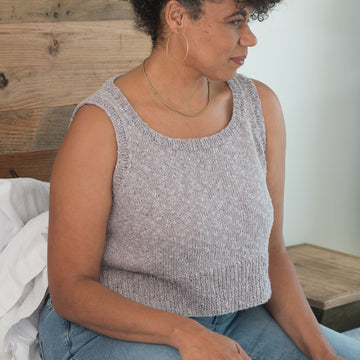 Berroco Essentials Kousa Top Knitting Pattern