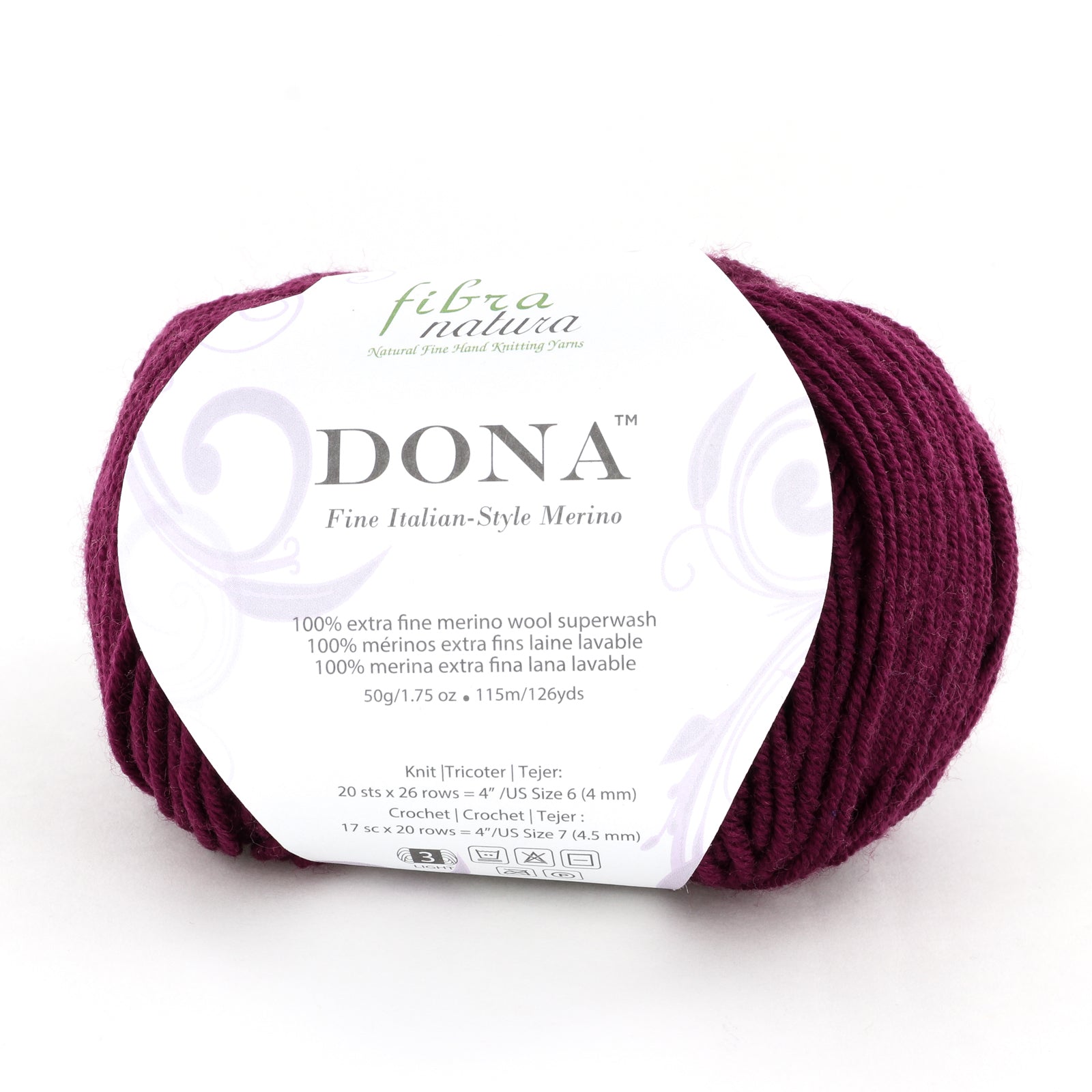 Fibra Natura Dona Yarn - Merino Wool DK
