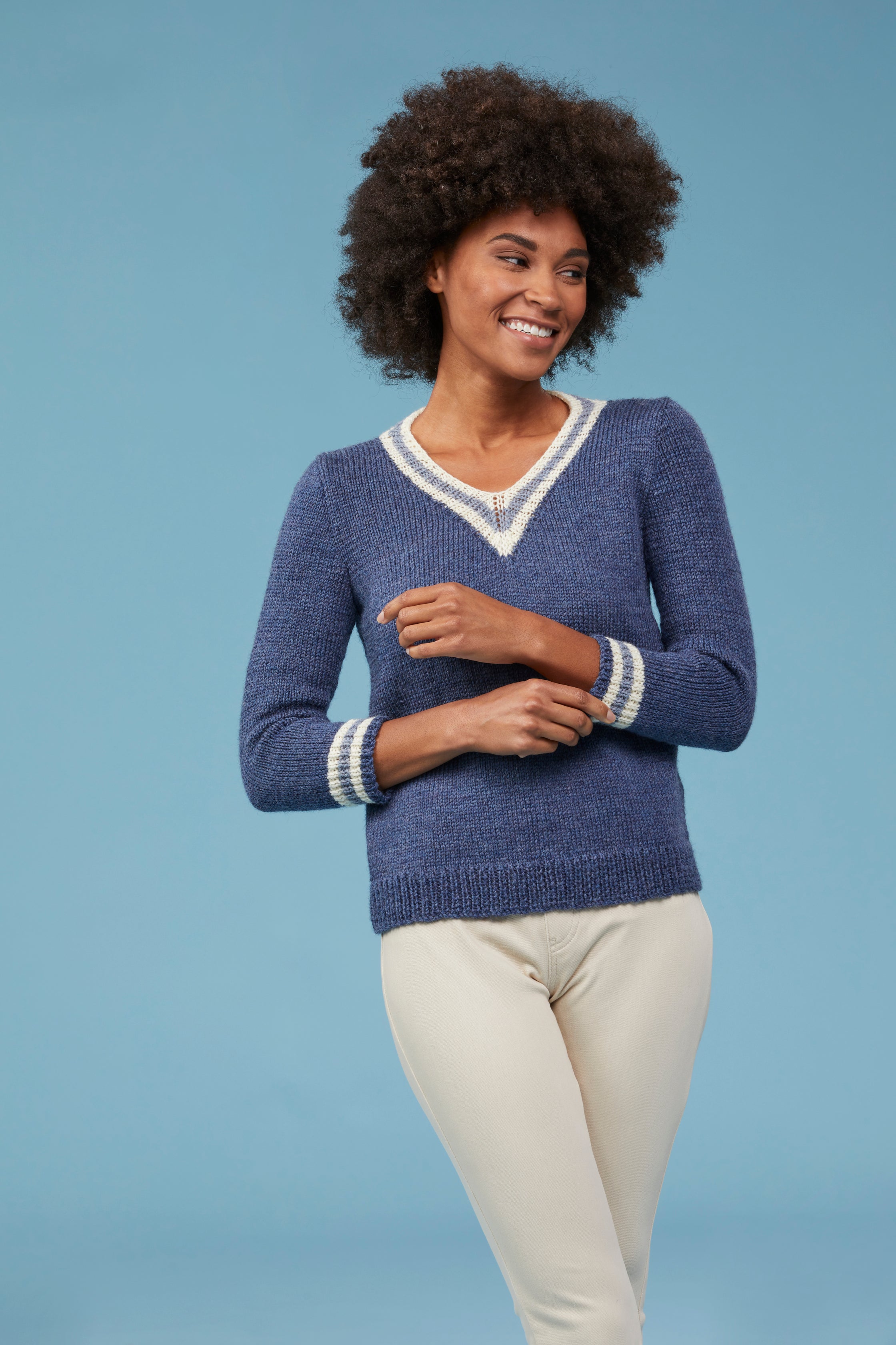 Tahki Yarns Mill Creek Pullover Knitting Pattern