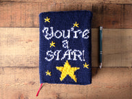 Deramores You're a Star Notebook Accessory Knitting Pattern