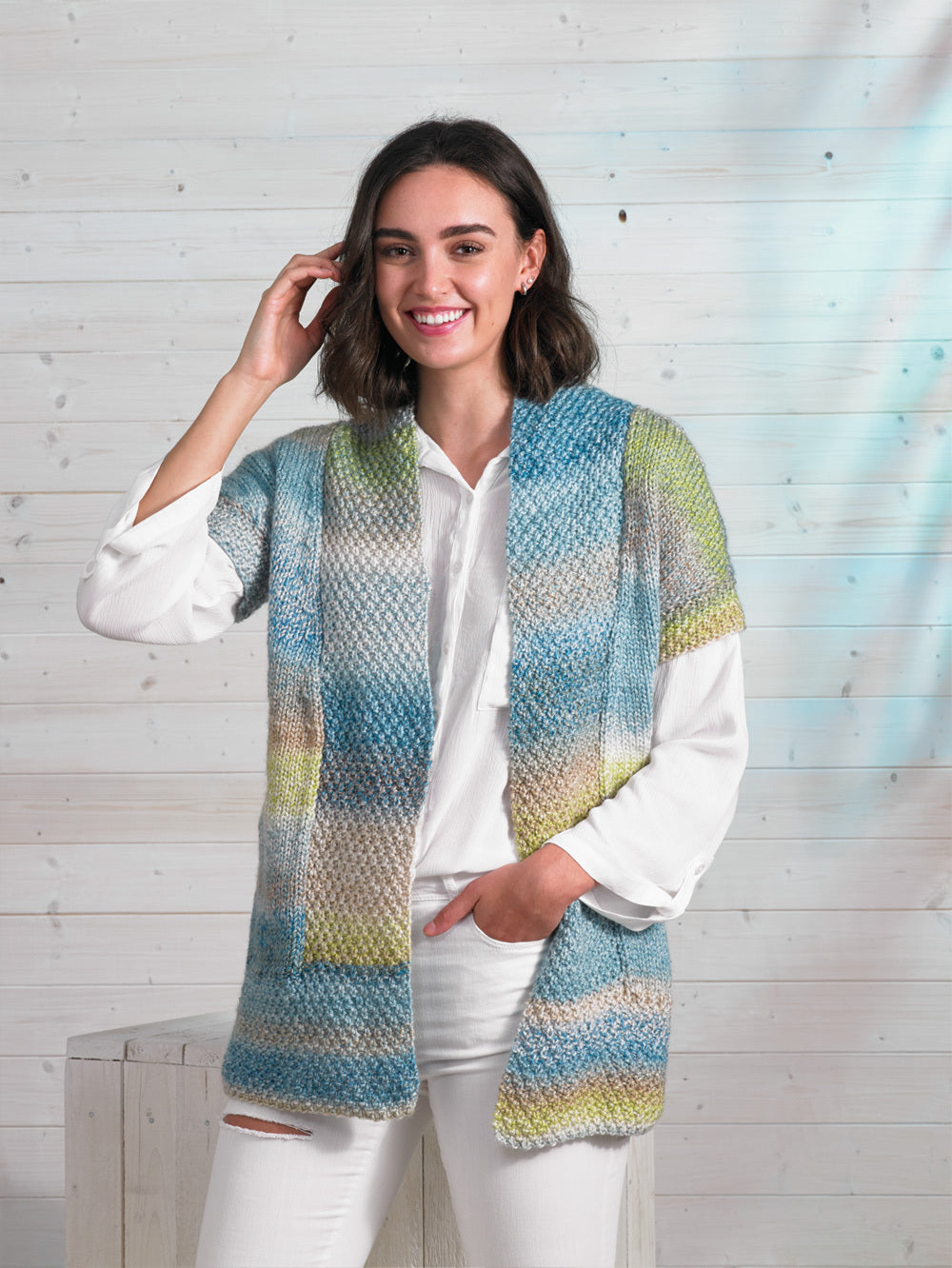James C. Brett JB698 Jacket Knitting Pattern