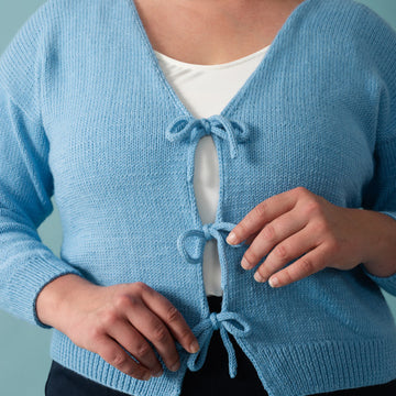 Freesia Cardigan in Berroco Cashmello Knitting Pattern