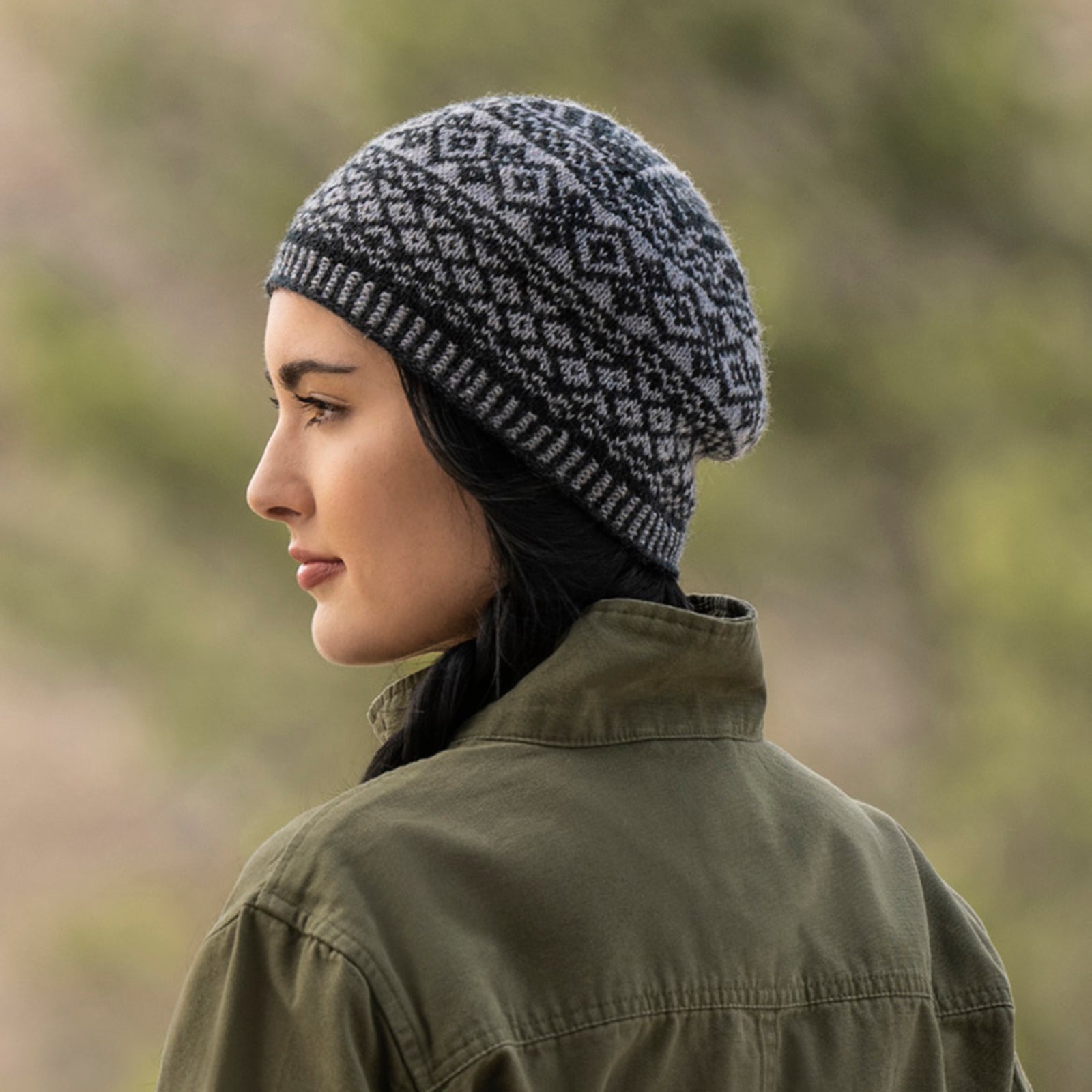 Blue Sky Fibers Selby Tam Hat Knitting Pattern
