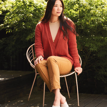 Ambience Cardigan in Rowan Cotton Revive PDF