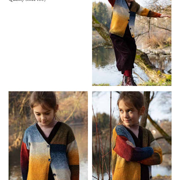 Lang PTO28-01 Cardigan Knitting Pattern