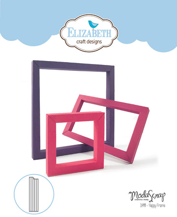 Elizabeth Craft Designs Elizabeth Craft Metal Die - Happy Frame