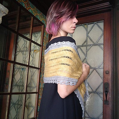 Baah Yarn Romance Scarf Knitting Pattern