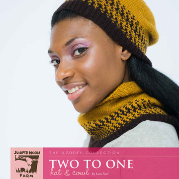 Two To One Hat & Cowl in Juniper Moon Tenzing - PDF