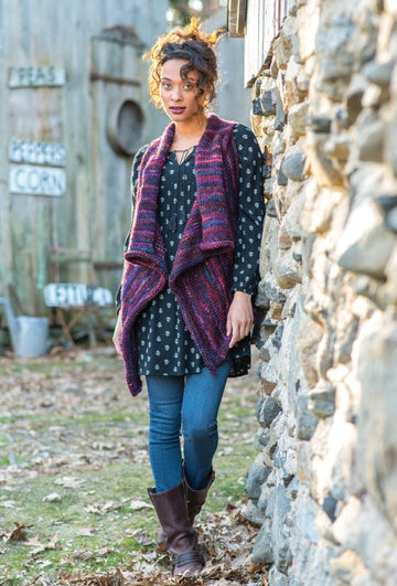 Tao Waistcoat in Berroco Millefiori Big - 392-1 PDF