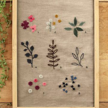 DMC The Botanist’s Cabinet Cross Stitch and Embroidery Pattern Book