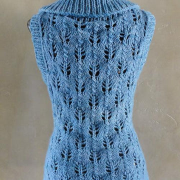 #126 Malabrigo Sleeveless Cowl Neck Sweater