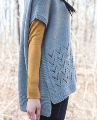 Berroco Camden Hills Poncho Cape Knitting Pattern