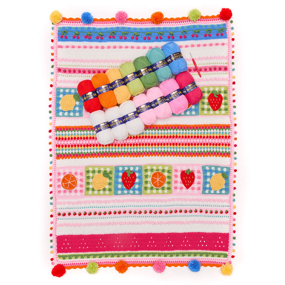 Sirdar Summer Picnic Crochet Along Blanket Yarn - Acrylic DK