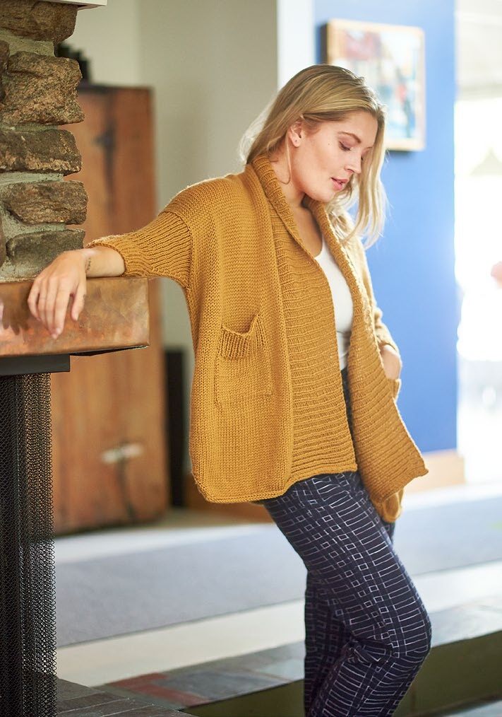 Keeler Cardi in Berroco PDF