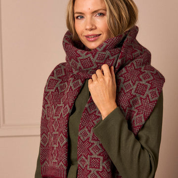 Bright Star Scarf Knitting Pattern