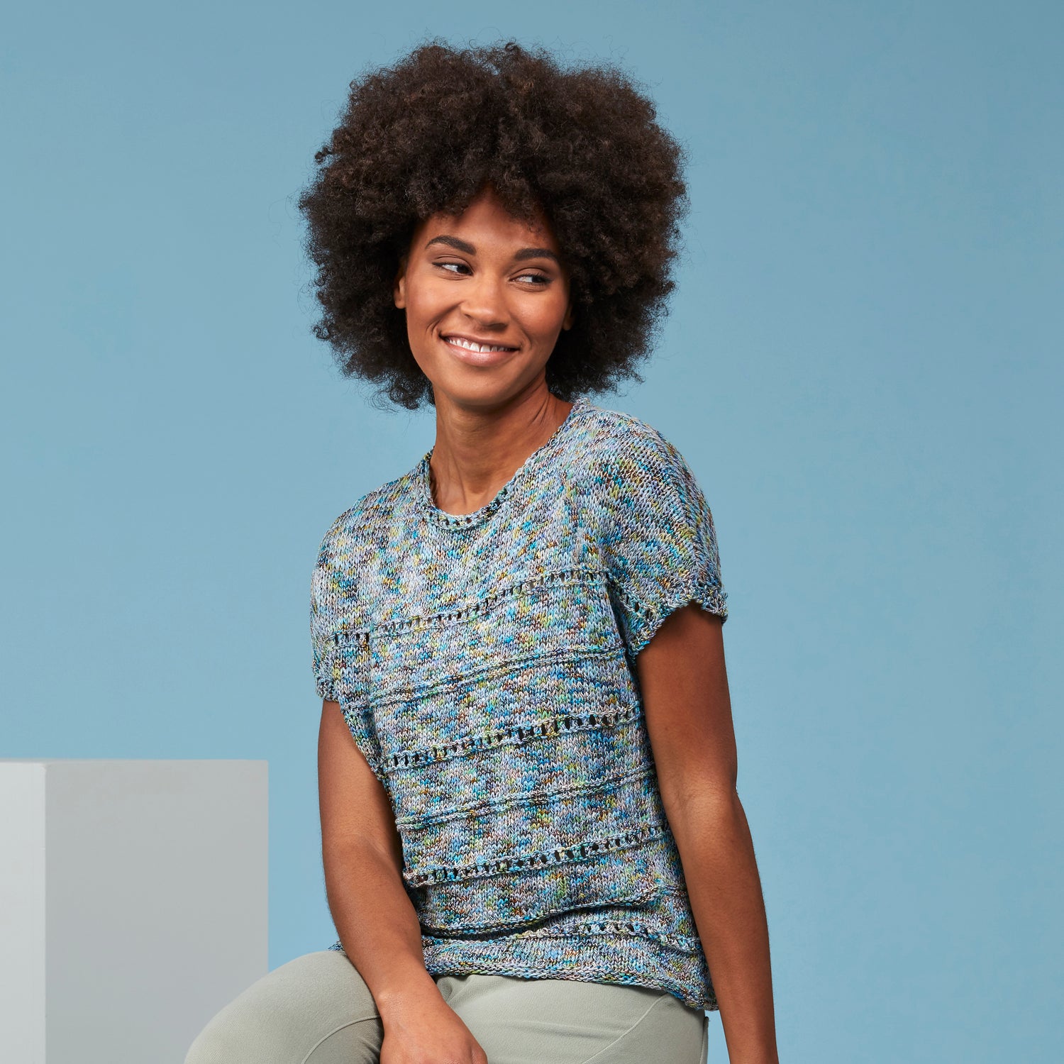 Tahki Yarns Swantown Tee Knitting Pattern