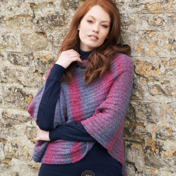 Rowan Savoy Cape Knitting Pattern