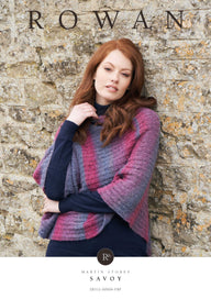 Rowan Savoy Cape Knitting Pattern