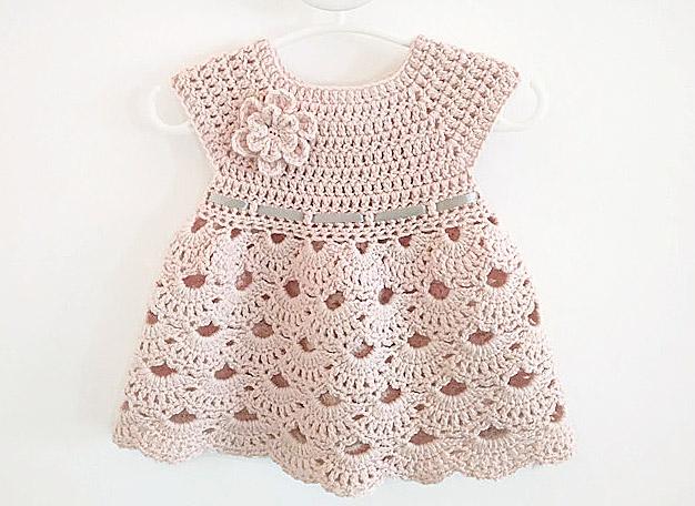 daisy crochet dress Flower tie straps filter-color_black Size:60 Long Momyknows Cream White Ruched