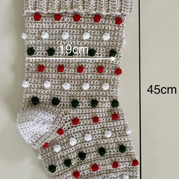 Lotsa-dots Christmas Stocking