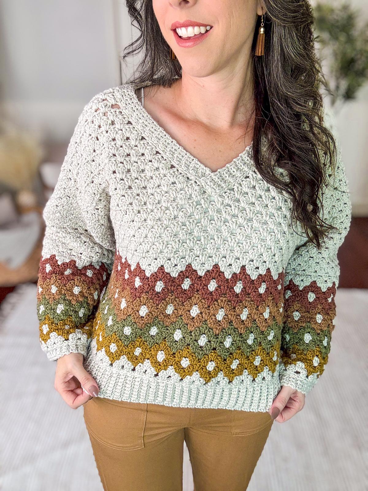 Shades of Diamonds Pullover