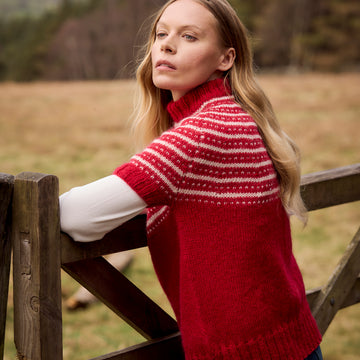 Columbia In Rowan Kid Classic Top Knitting Pattern
