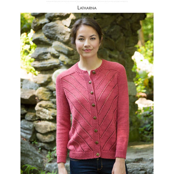 Classic Elite Yarns Latharna Cardigan Knitting Pattern