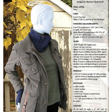 Visions Cowl & Fingerless Mitts